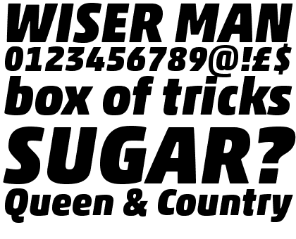 Akko Pro Black Italic