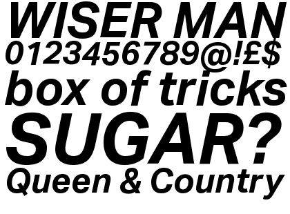 Aktiv Grotesk Bold Italic