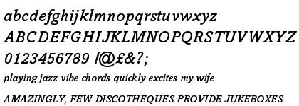 Amasis&trade; Medium Italic