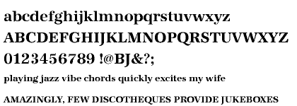 Antiqua URW 2025 Cyrillic Bold