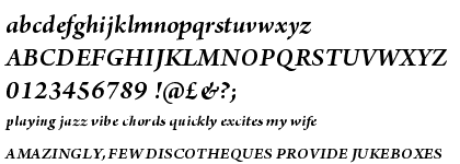 Arno&trade; Pro Semibold Italic