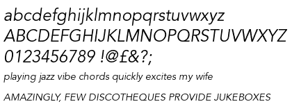 Avenir&reg; Std 45 Book Oblique