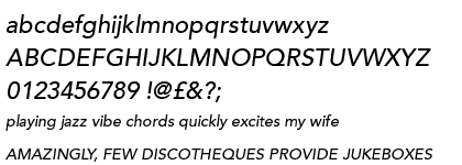 Avenir&reg; Std 65 Medium Oblique