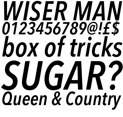 Avenir&reg; Next Pro Demi Condensed Italic