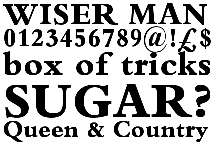 Bembo&reg; Extra Bold