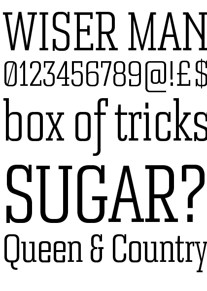 Bourgeois Slab Light Condensed