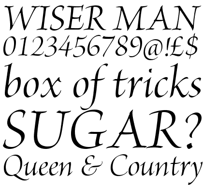 Brioso&trade; Pro Italic Display