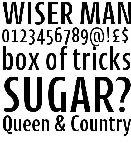 Cantiga Condensed Medium