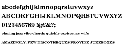 Century Schoolbook DT Bold