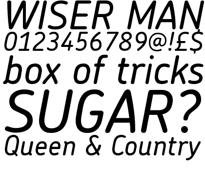 Chevin Medium Italic