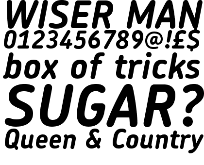 Chevin Pro Bold Italic