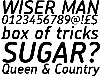 Chevin Pro DemiBold Italic