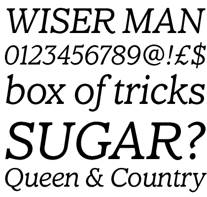 Claremont Light Italic