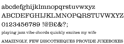 Clarendon URW Greek Light