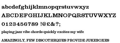 Clarendon URW Regular Wide