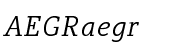 Compatil&reg; Letter Pro Italic