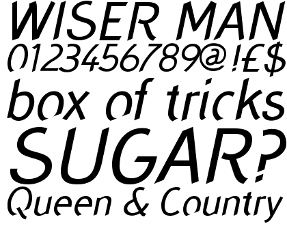 Concept Sans Regular Italic