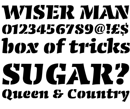 Conga Brava&trade; Stencil Black