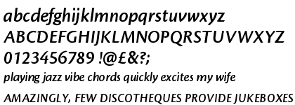 Cronos&trade; Pro Semibold Italic Subhead
