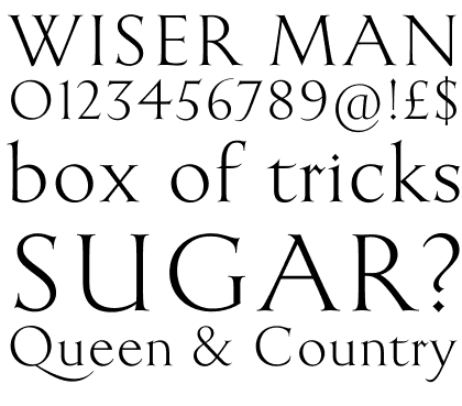 English Engravers Roman Light