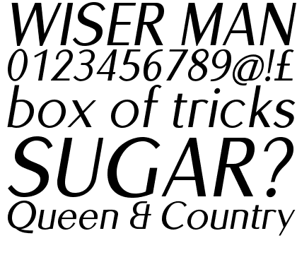 EuroSans Pro Oblique