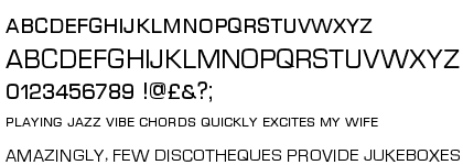 Eurostile DisCaps Regular (D)