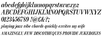 FB Moderno Condensed Semibold Italic