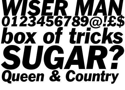 Franklin Gothic Italic