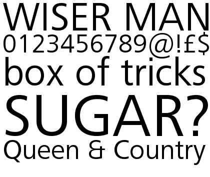 Frutiger&reg; Next W1G Regular