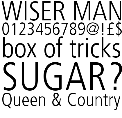 Frutiger&reg; Pro 47 Light Condensed