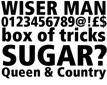 Frutiger&reg; Pro 87 Extra Black Condensed