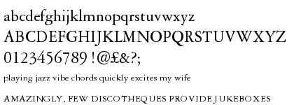Garamond DT Roman