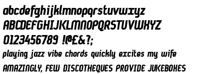 Hydrate Black Italic