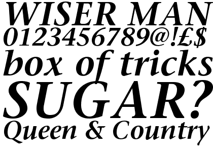 ITC Stone&reg; Serif Semibold Italic