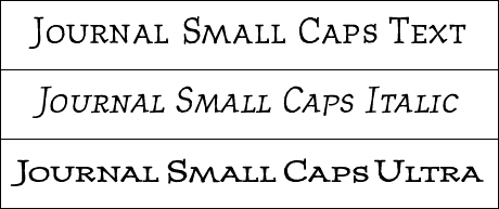 Journal Small Caps