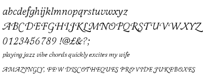 Latienne Swash Alternative Regular Italic