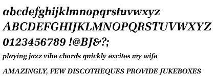 Latino URW Cyrillic Bold Italic