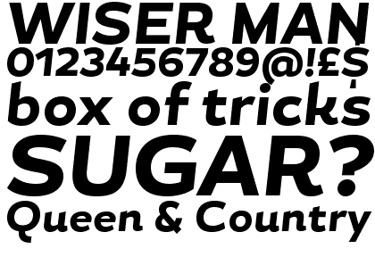 Magallanes Extrabold Italic