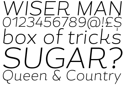 Magallanes Extralight Italic