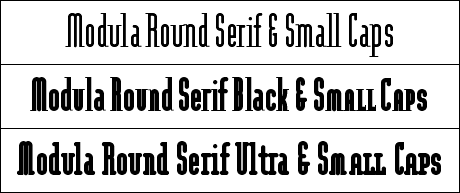 Modula Round Serif