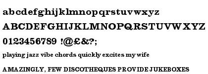 Monotype New Clarendon Bold