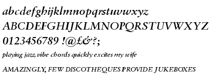 Monotype Sabon Semi Bold Italic ESQ