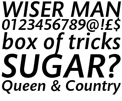 Mundo Sans Pro Medium Italic