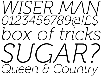 Museo Cyrillic 100 Italic