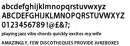 Myriad&trade; Pro Semibold Semi Condensed