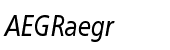 Neue Frutiger&reg; Pro Condensed Italic