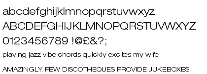 Neue Helvetica&trade; Com 43 Light Extended