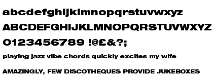 Neue Helvetica&trade; Com 93 Black Extended