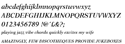 New Aster&trade; Semibold Italic