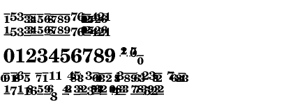 New Century Schoolbook&trade; Fraction Bold